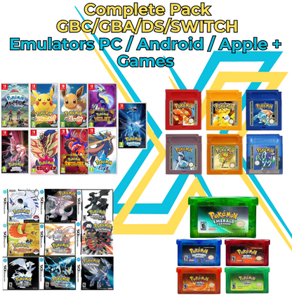 Emulators + All Pokemon Games