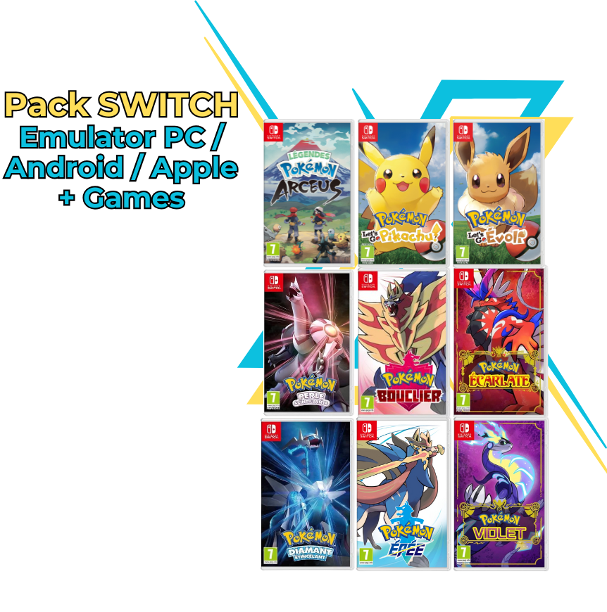 Emulator Switch + Pokemon Games