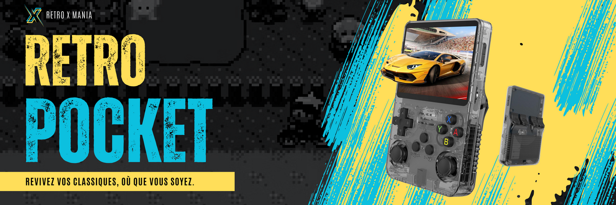RETRO Pocket : émulateur Pokémon, Mario, GTA, Zelda..