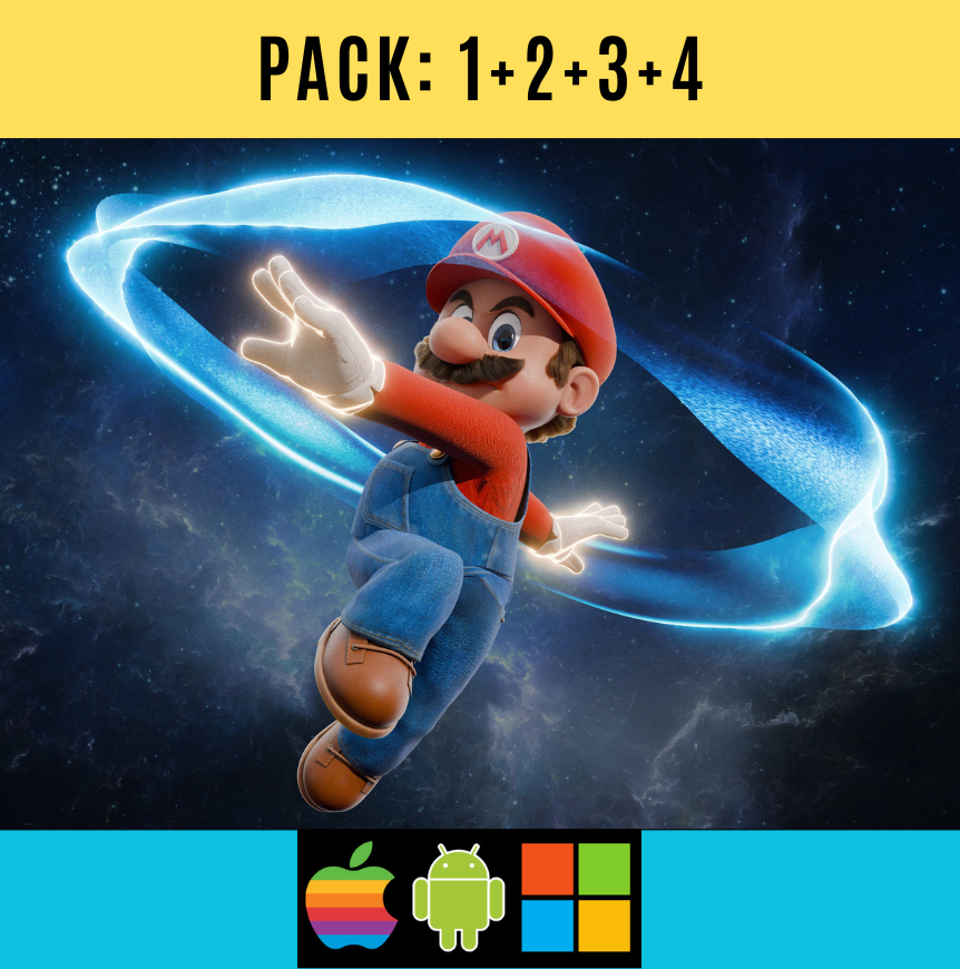 Pack Ultime Mario – Émulateurs + Jeux | PC, Android, iOS