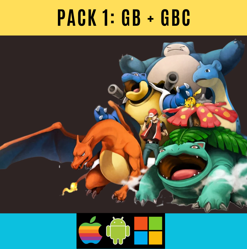 Ultimate Pokémon Pack – Emulators | PC, Android, iOS